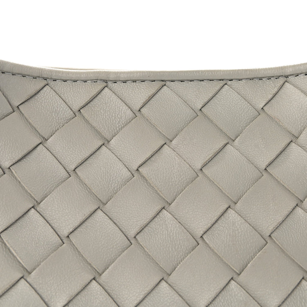 Nappa Intrecciato Sardine Bag Agate Grey