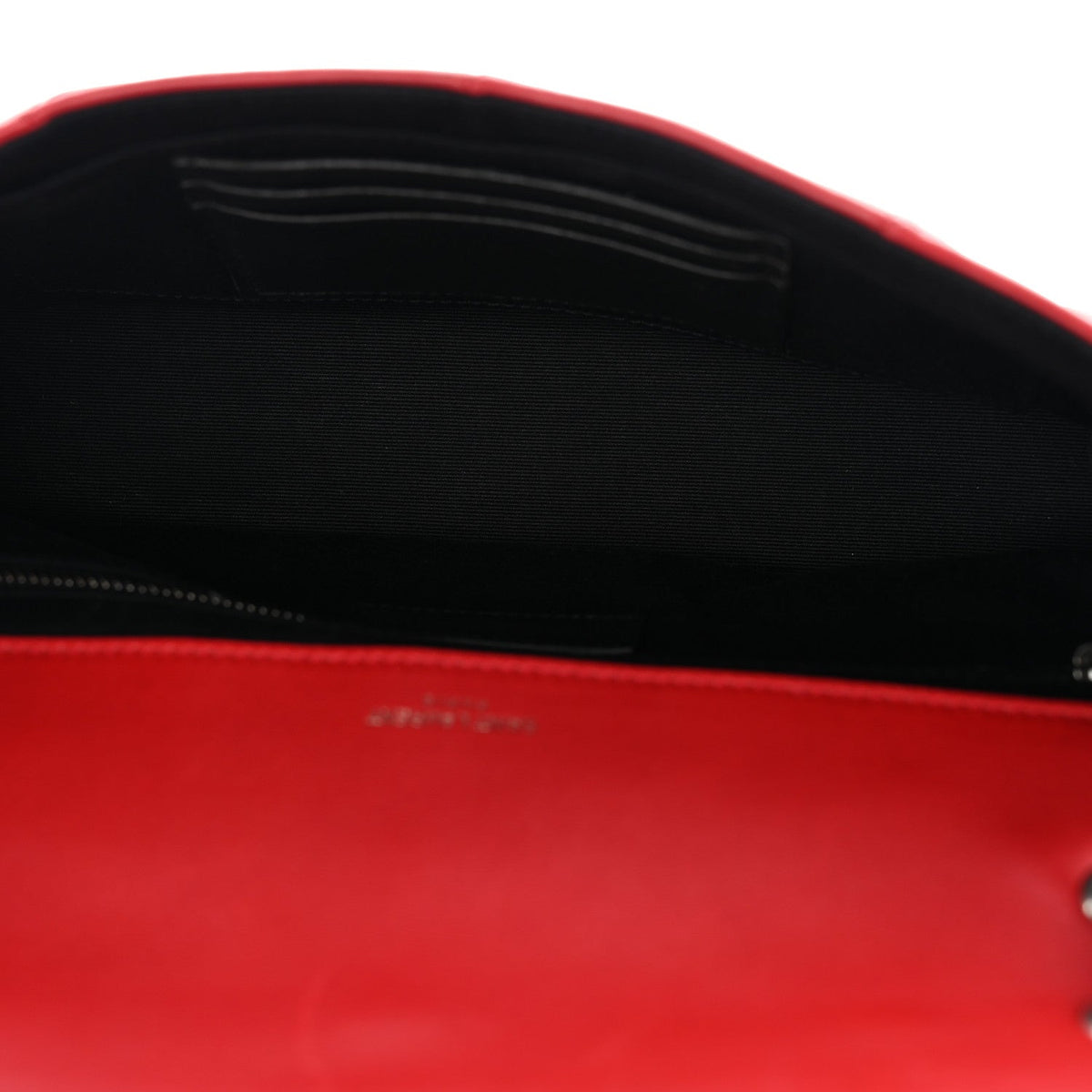 Lambskin Patchwork Monogram Medium Jamie Red