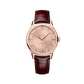 Constellation Observatory Sedna™ gold 39.4mm - Pink Gold on Leather Strap