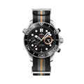 Seamaster Diver 300M Chronograph 007 First Light 44mm - Black on Fabric Strap