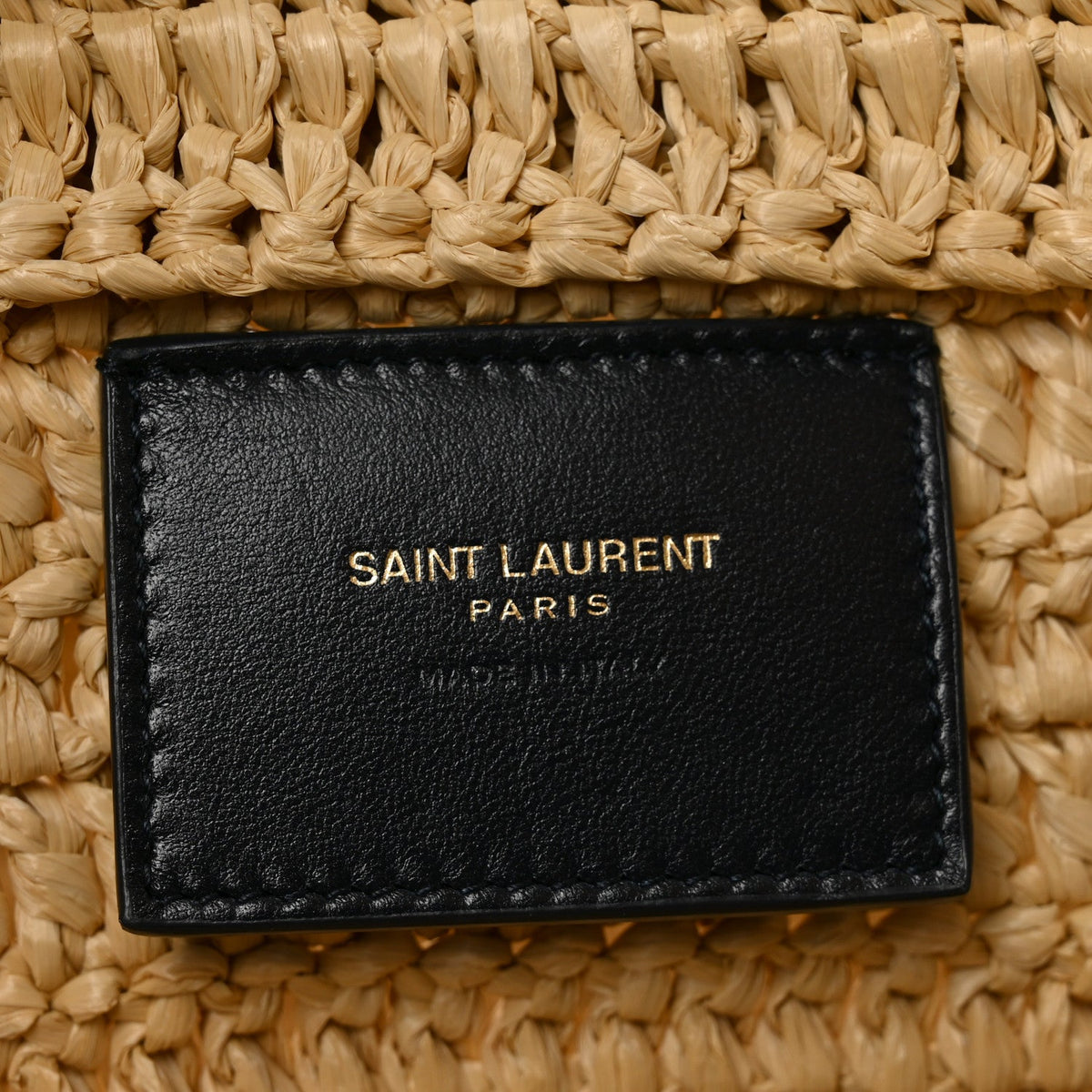 Raffia Rive Gauche Tote Natural