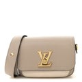 Grained Calfskin Lockme Tender Greige