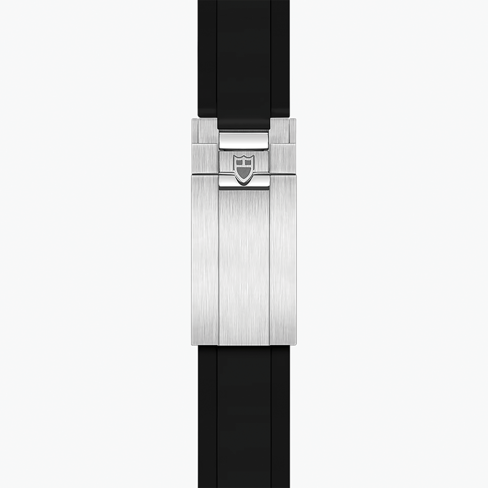 Black Bay 54 37mm - Black on Rubber Strap