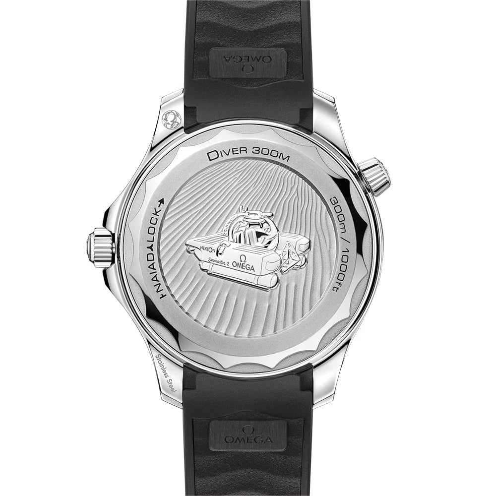 Seamaster Diver 300M Nekton Edition 42mm - Black on Rubber Strap
