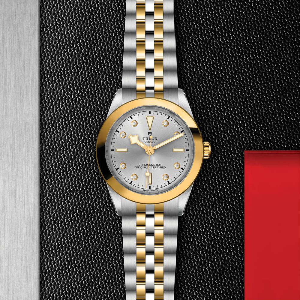 Black Bay One S&G 39mm - Silver, Diamond-Set on Bracelet