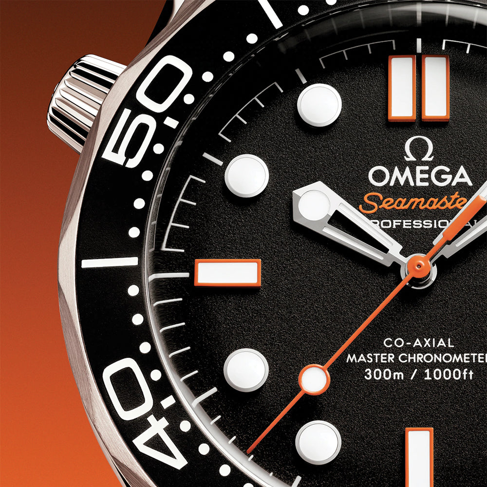 Seamaster Diver 300M 42mm - Black on Mesh Bracelet