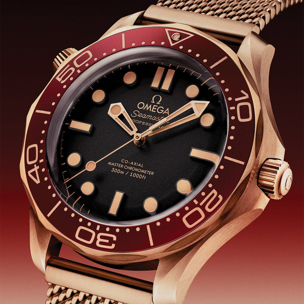 Seamaster Diver 300M Bronze Gold 42mm - Black on Bracelet
