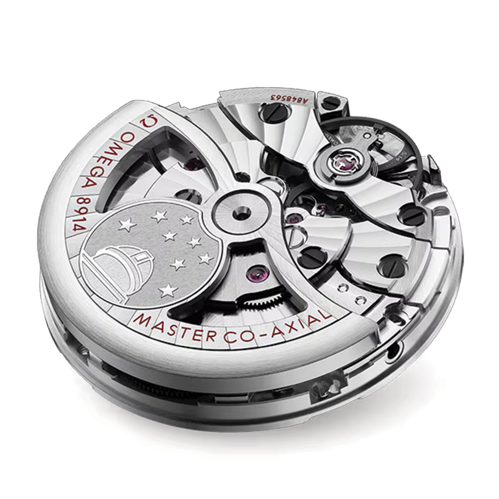 Constellation Observatory 39.4mm - Black on Leather Strap