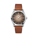Seamaster Railmaster 38mm - Brown on Leather Strap
