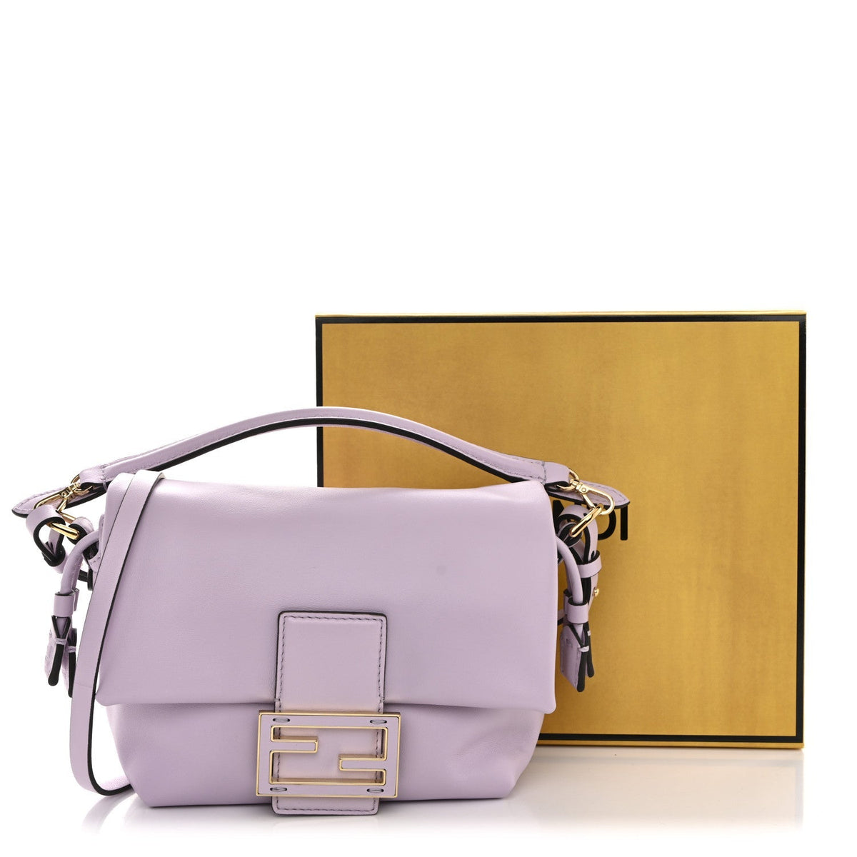 Nappa Small Mamma Baguette Purple
