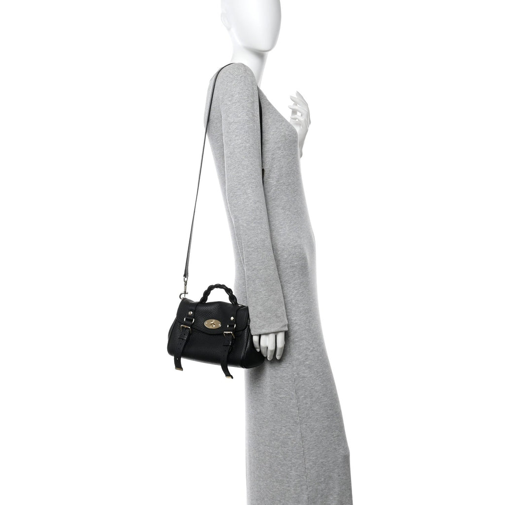 Heavy Grain Mini Alexa Black