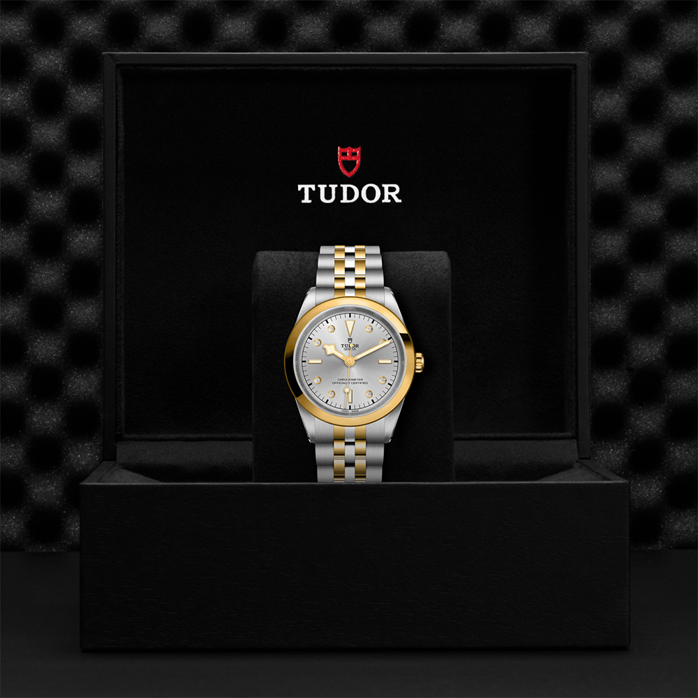 Black Bay One S&G 41mm - Silver, Diamond-Set on Bracelet