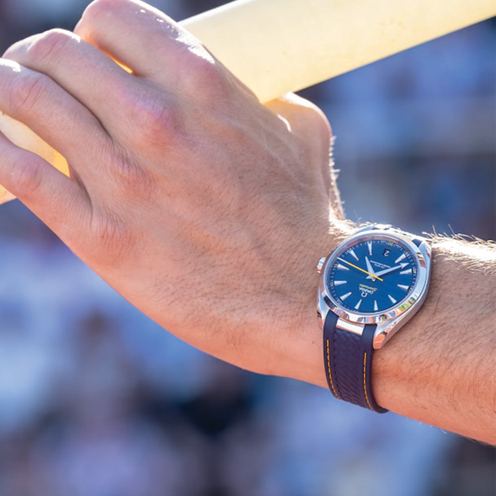 Seamaster Aqua Terra 150M 41mm - Blue on Rubber Strap