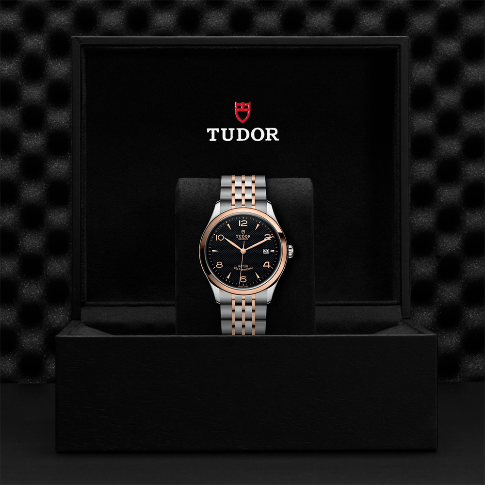 1926 Rose Gold Two-Tone 39mm - Black on Bracelet