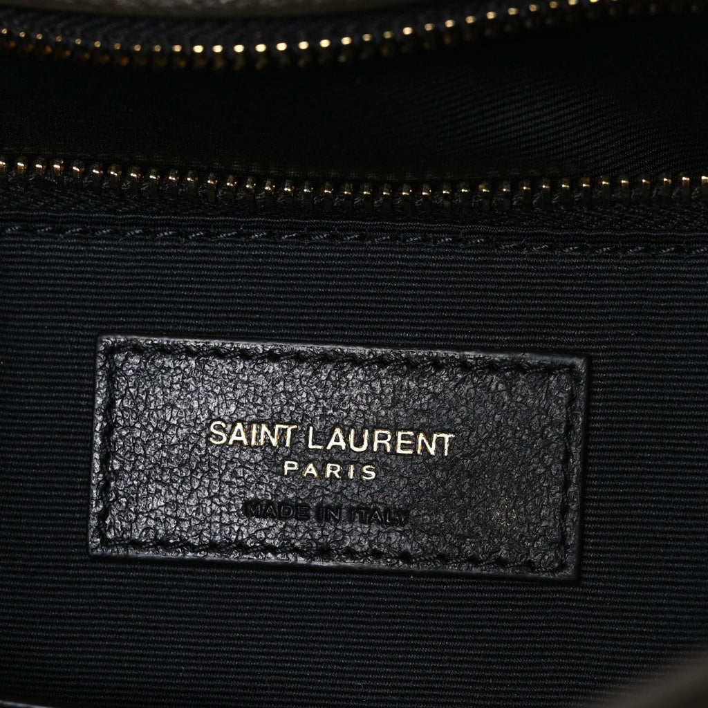 Grained Lambskin Monogram Large Niki Chain Satchel Light Musk
