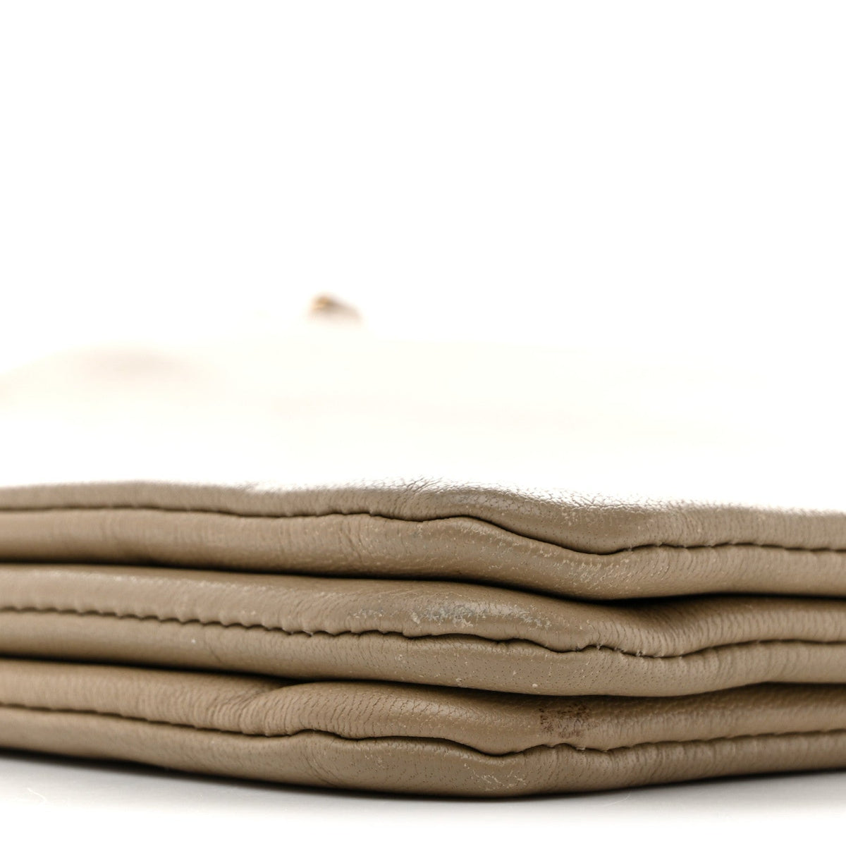 Liege Calfskin Large Trio Crossbody Bag Taupe