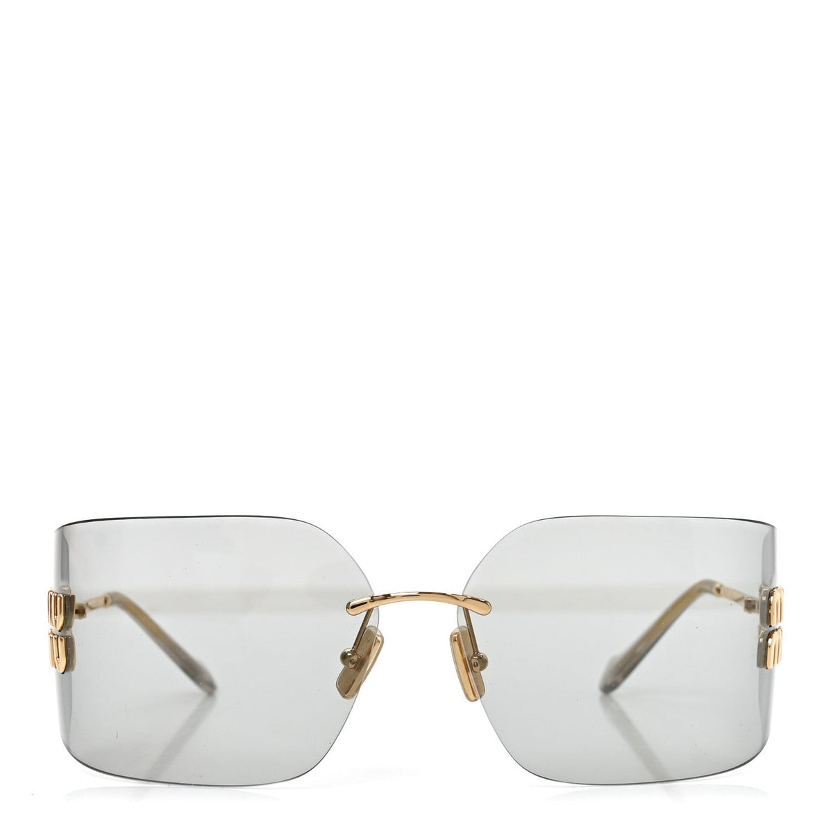 Metal Aube Sunglasses SMU54Y Light Gray