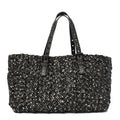 Nappa Nastri Medium Lido Tote Bag Tourmaline