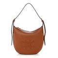 Supple Calfskin Small Triomphe Heloise Shoulder Bag Tan