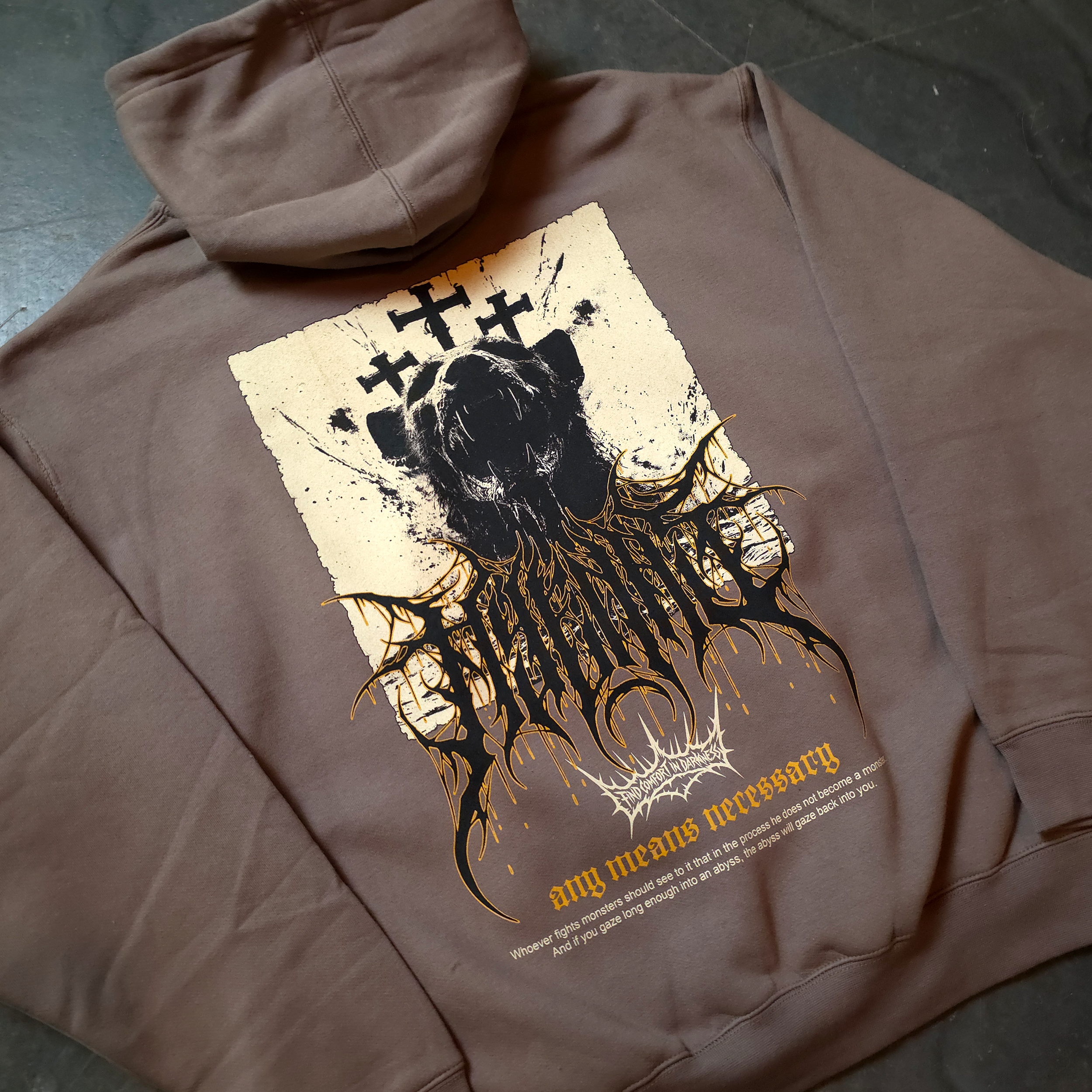 Abyss Pullover Hoodie Desert Taupe