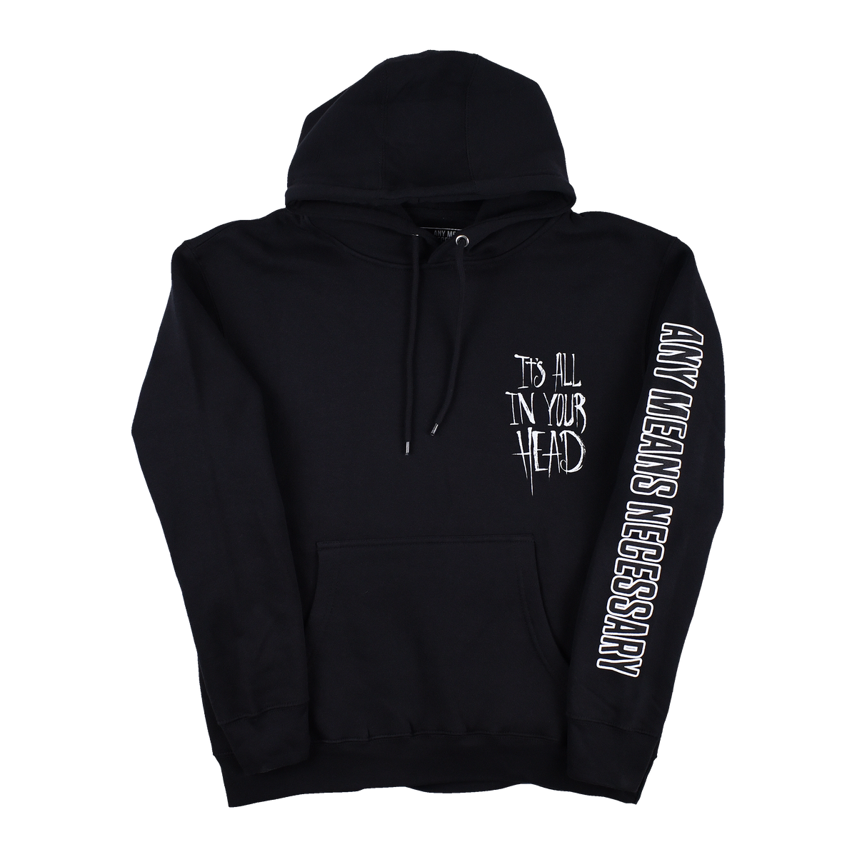 It's All In Your Head Pullover Hoodie Black