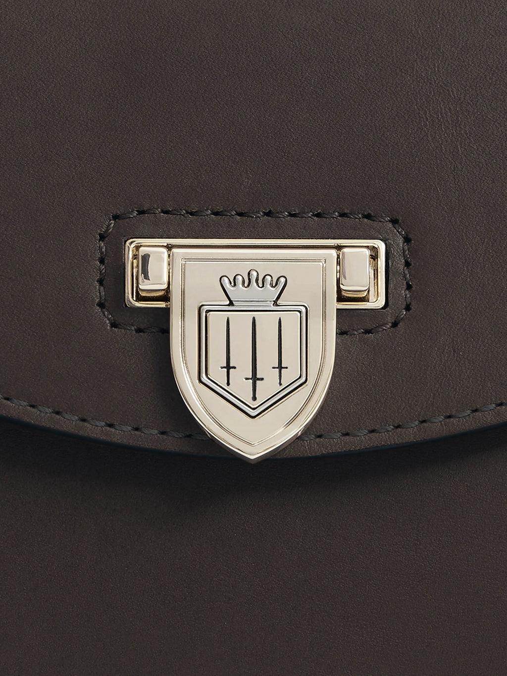 Blenheim Mini Handbag - Mahogany Leather