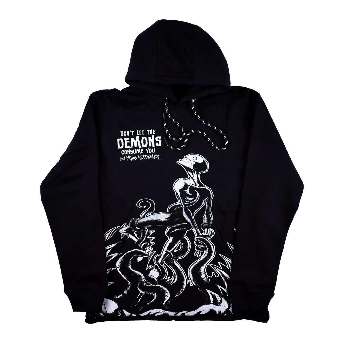 Consumed Pullover Hoodie Black