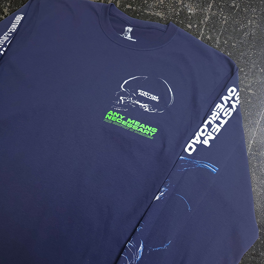 Enemy Within Long Sleeve T-Shirt Navy