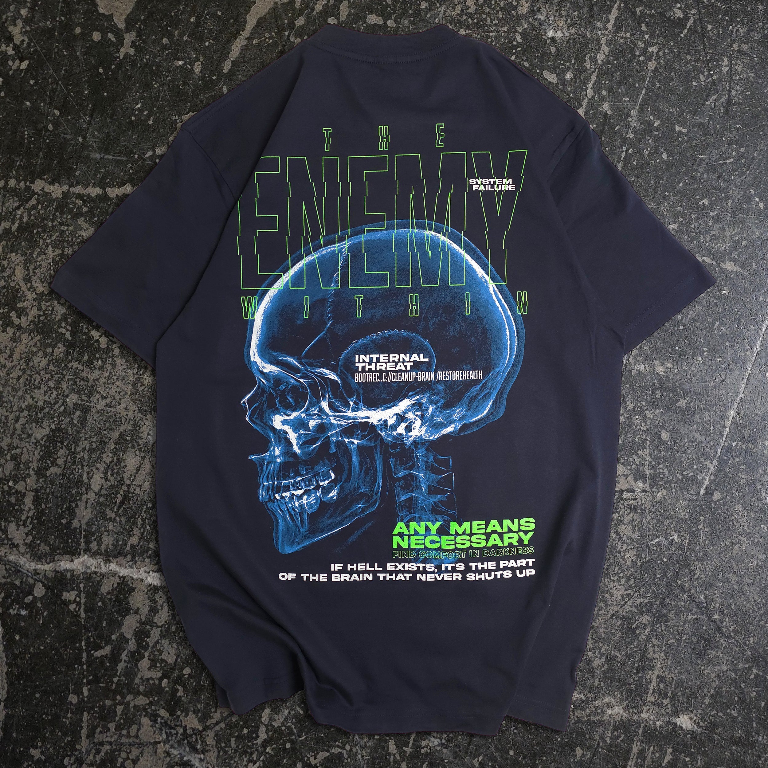 Enemy Within T-Shirt Navy