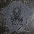 Feeding Hours V T-Shirt Mineral Grey