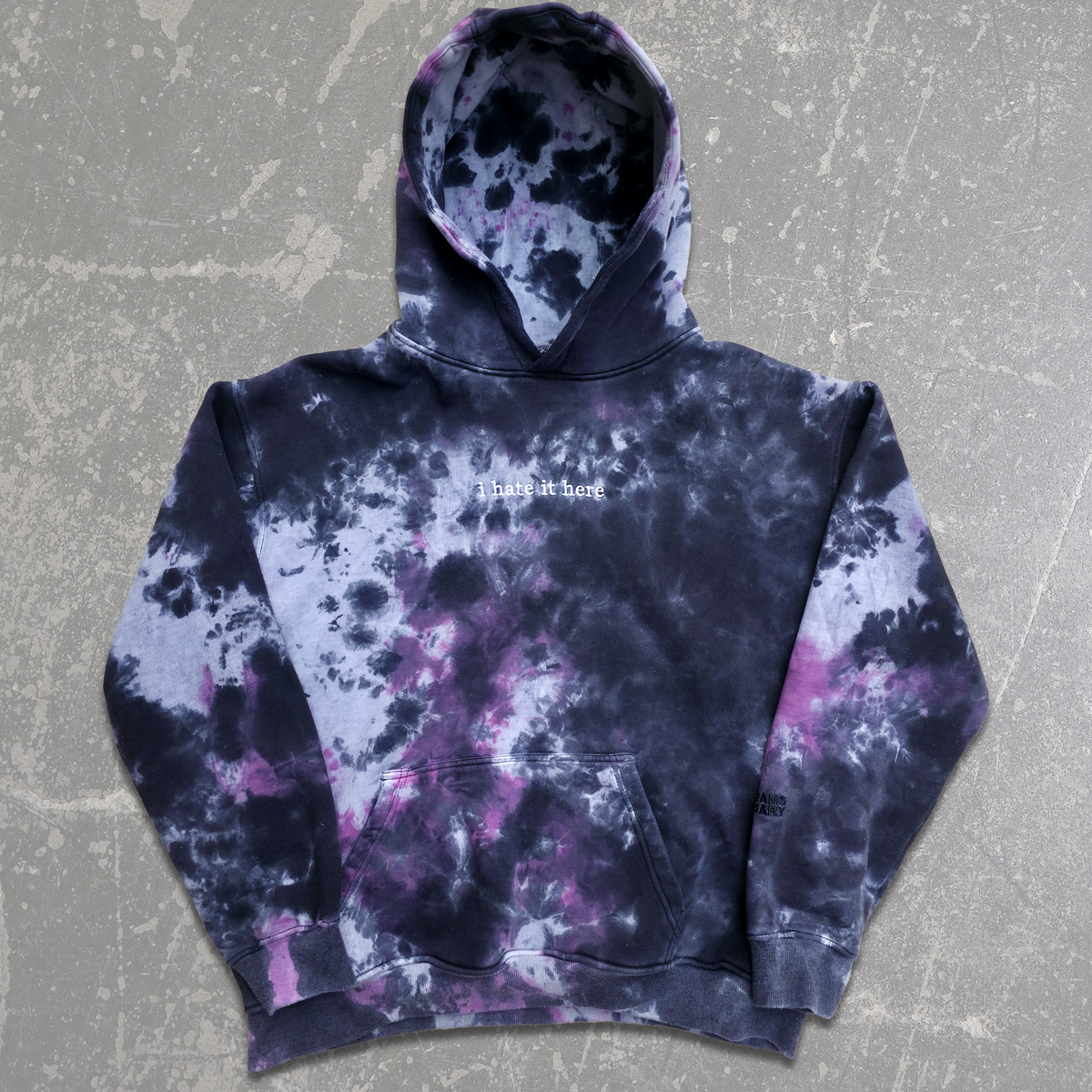 I Hate It Here Pullover Hoodie Purple