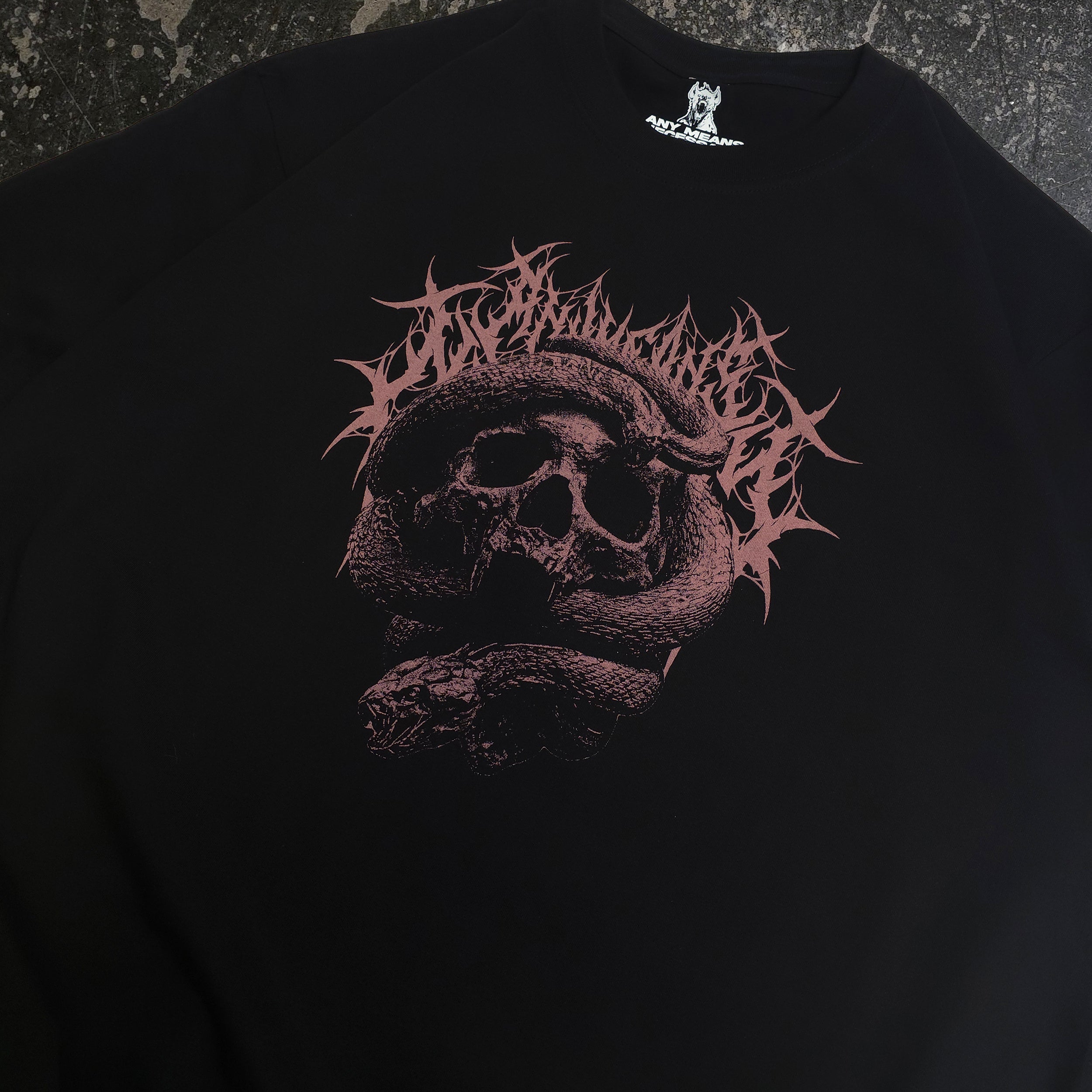 Internal Suffering T-Shirt Black