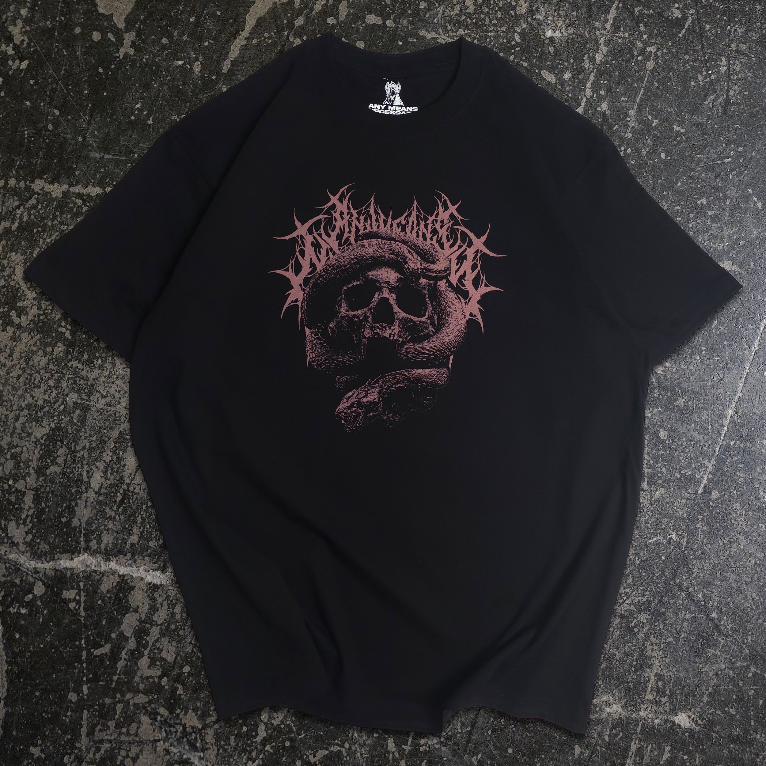 Internal Suffering T-Shirt Black