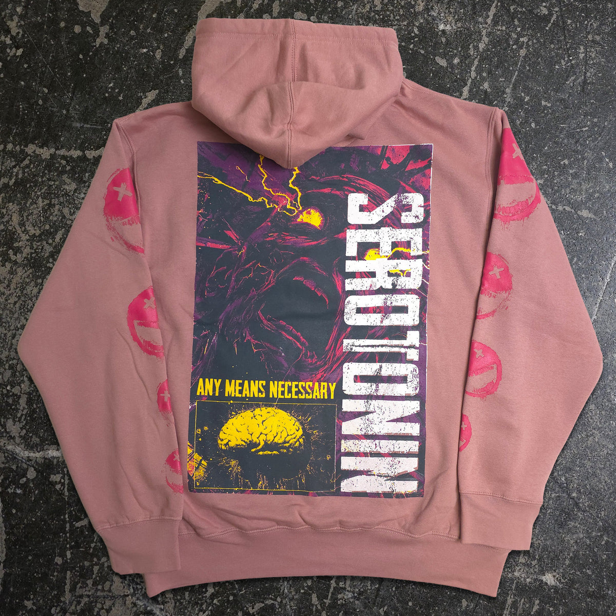Serotonin Pullover Hoodie Mauve