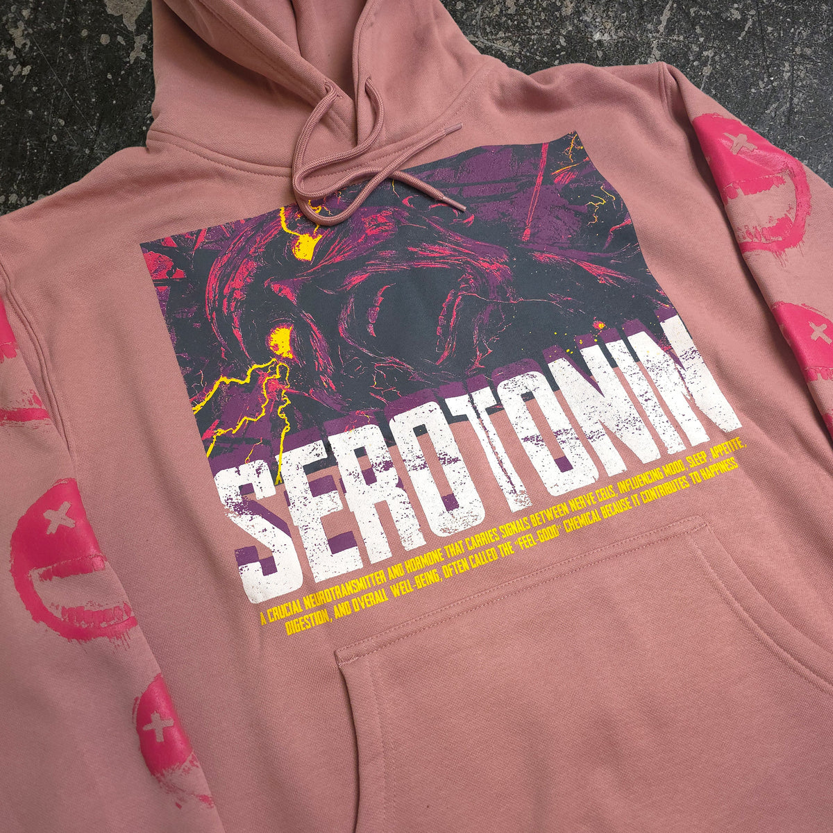 Serotonin Pullover Hoodie Mauve