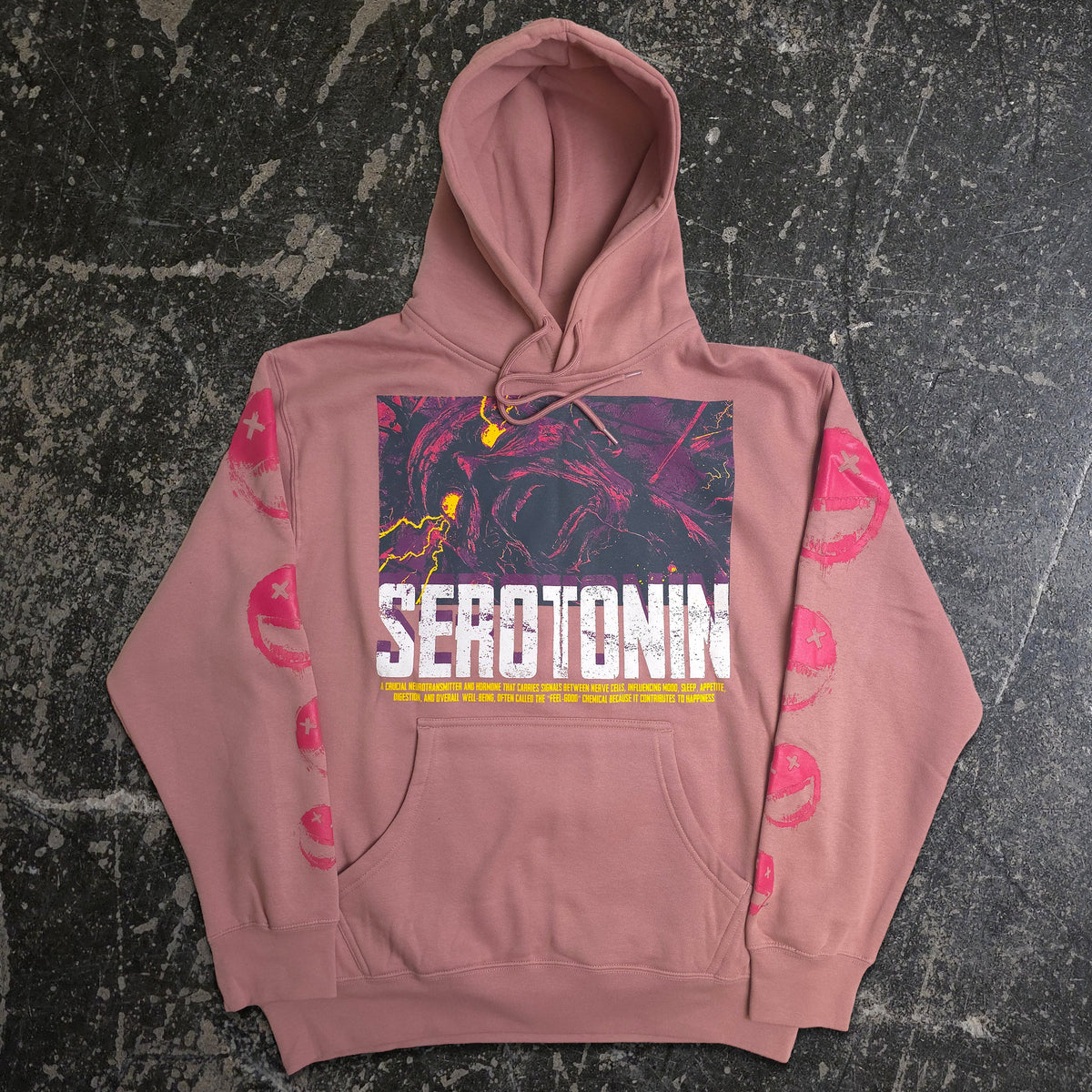 Serotonin Pullover Hoodie Mauve