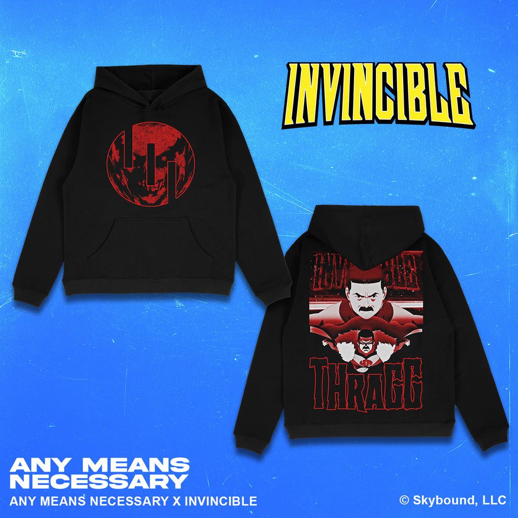 Thragg Skull Pullover Hoodie
