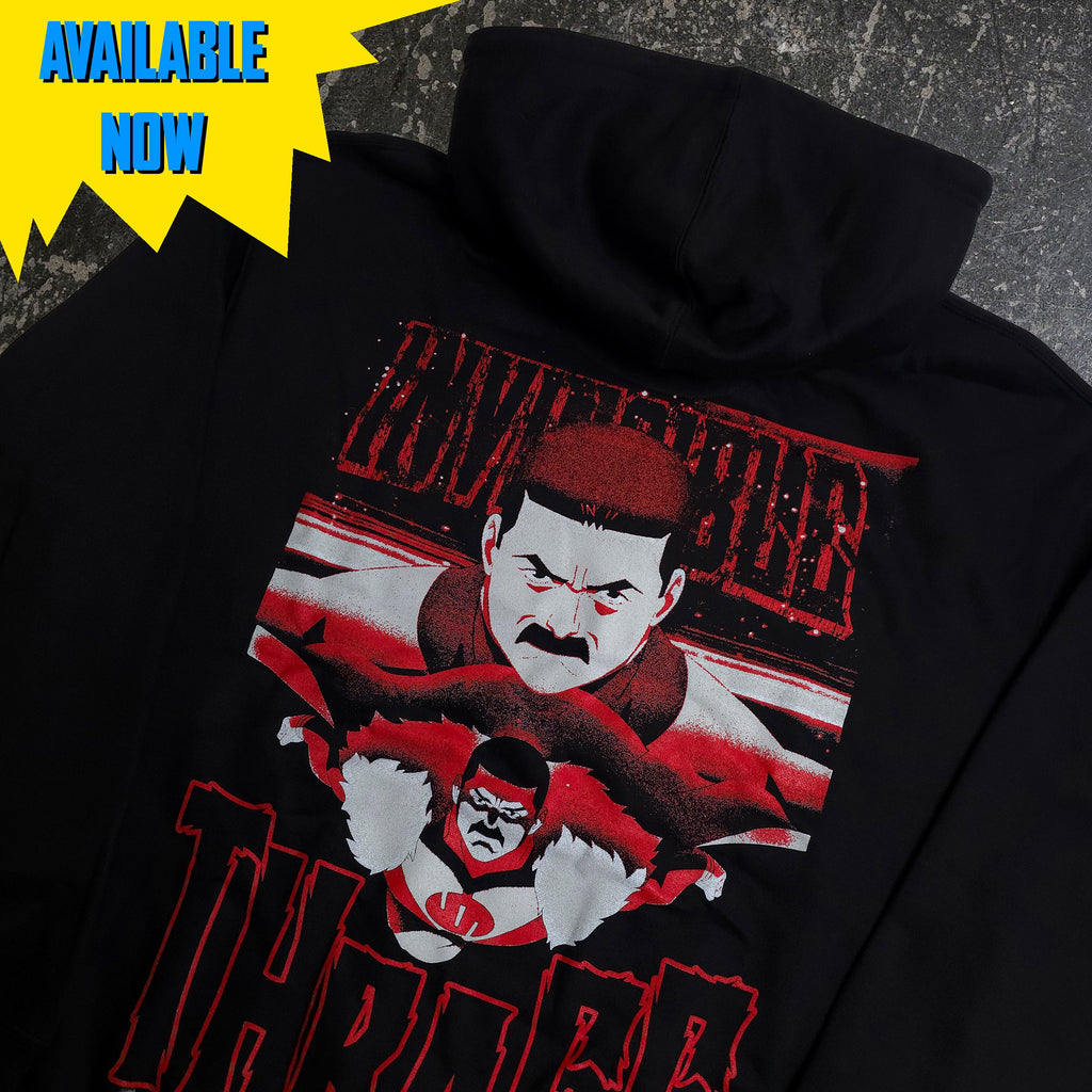 Thragg Skull Pullover Hoodie