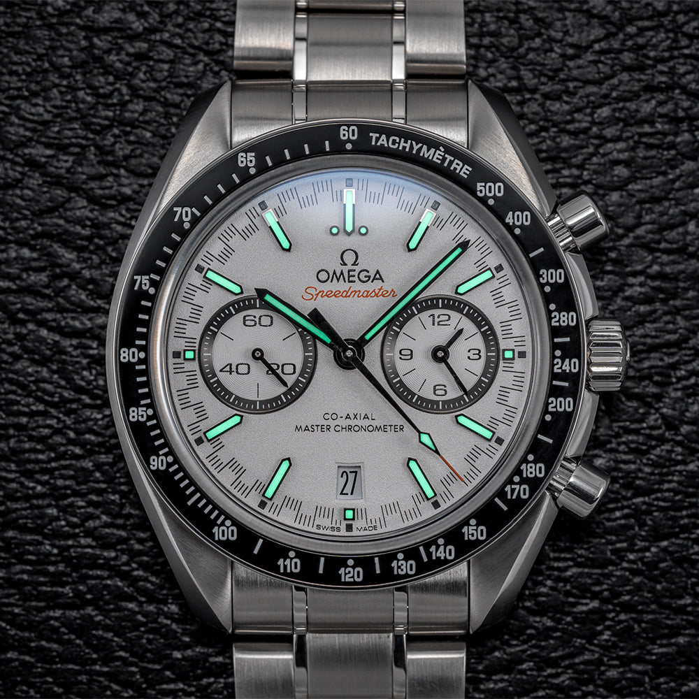 Speedmaster Racing Chronograph 44.25mm - White on Bracelet