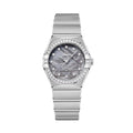 Constellation Diamonds Quartz 28mm - Lavender Meteorite on Bracelet