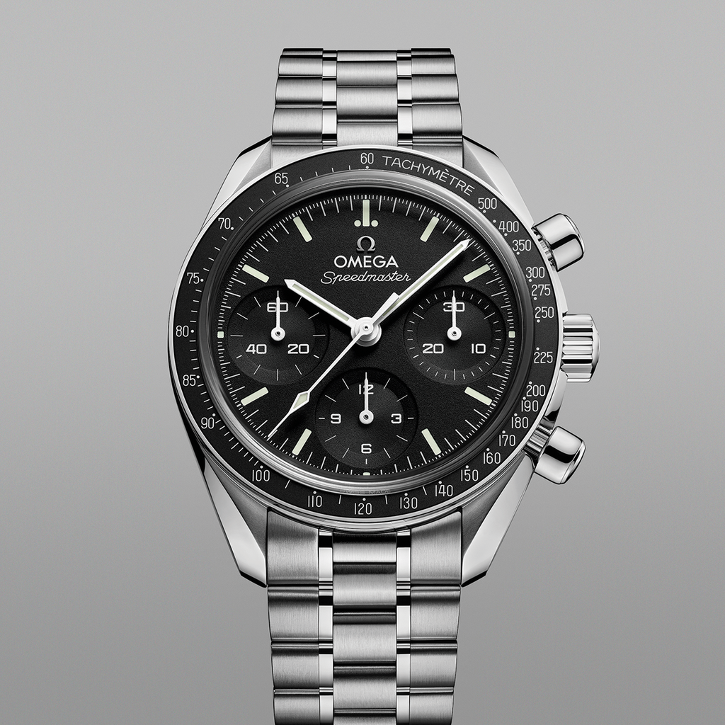 Speedmaster Chronograph 38mm - Black on Bracelet