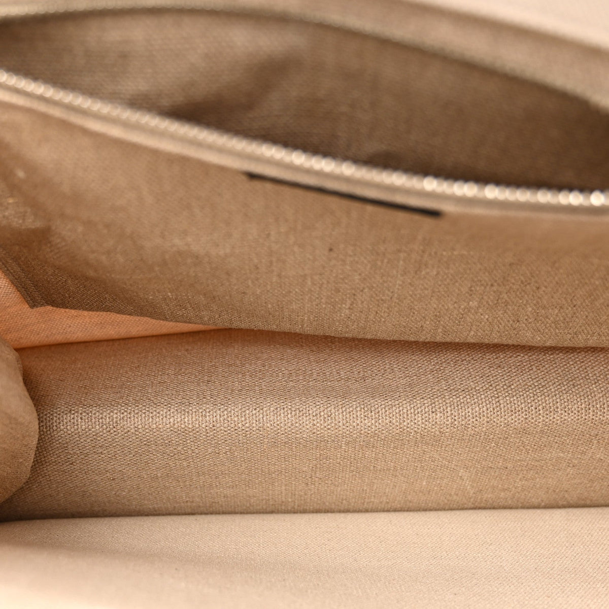 Linen Calfskin Small Rive Gauche Tote Optic White