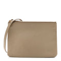 Liege Calfskin Large Trio Crossbody Bag Taupe