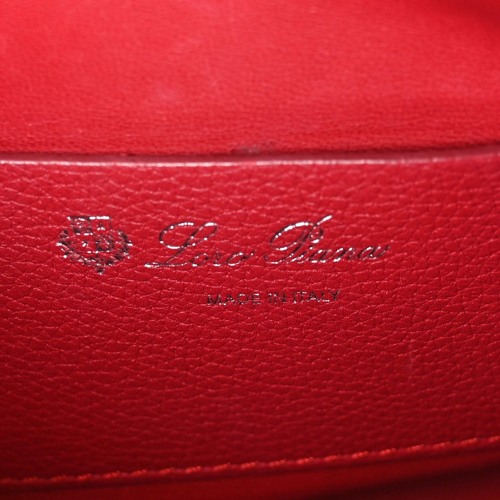 Grained Calfskin Milky Way Shoulder Bag Red
