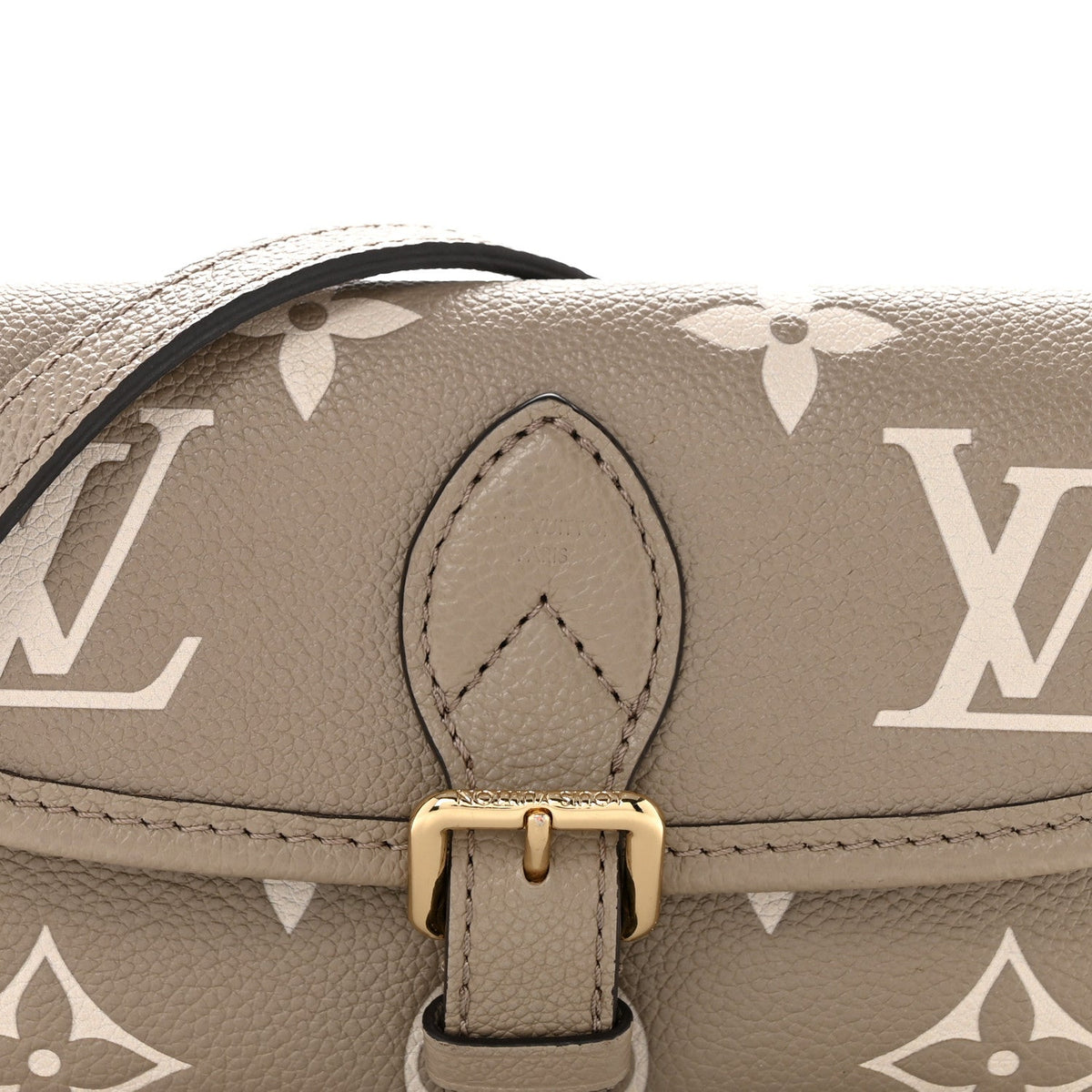 Empreinte Monogram Giant Nano Diane Tourterelle Creme