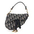 Oblique Mini Saddle Bag Blue