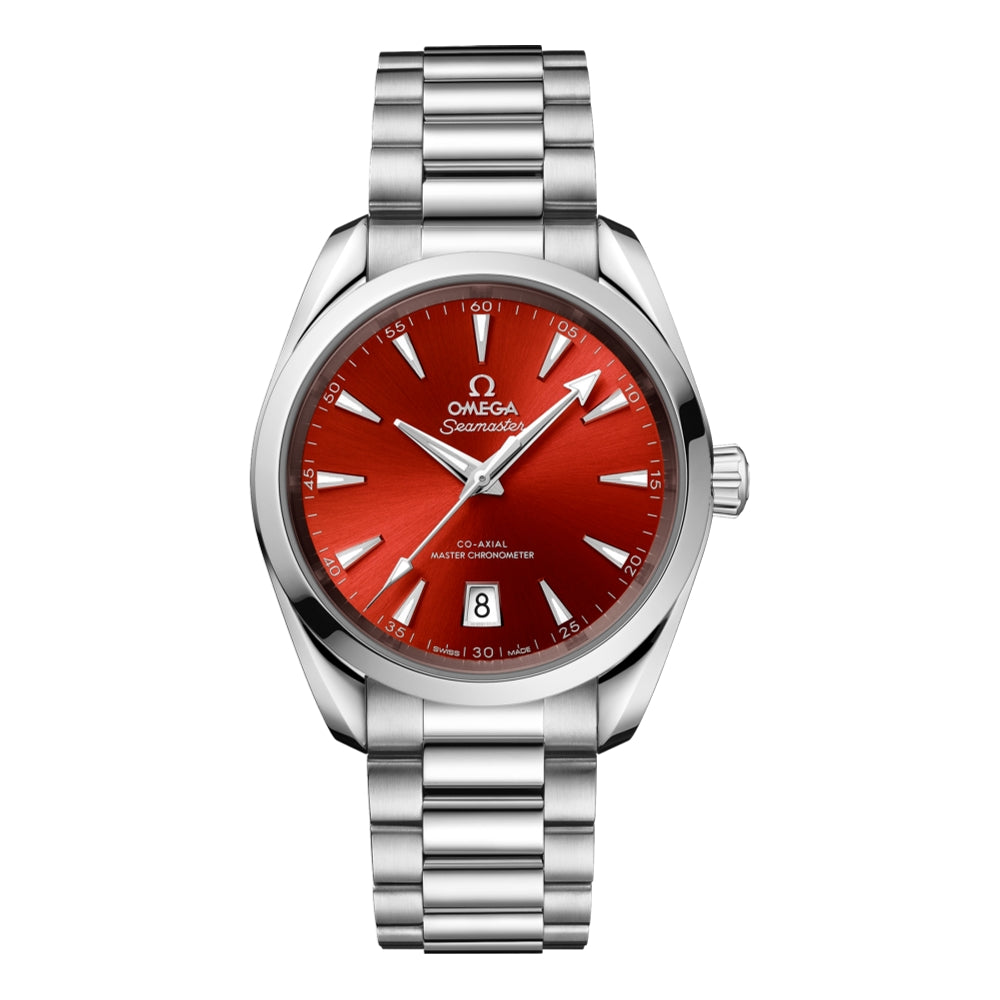 Seamaster Aqua Terra Shades 150M 38mm - Terracotta Red on Bracelet