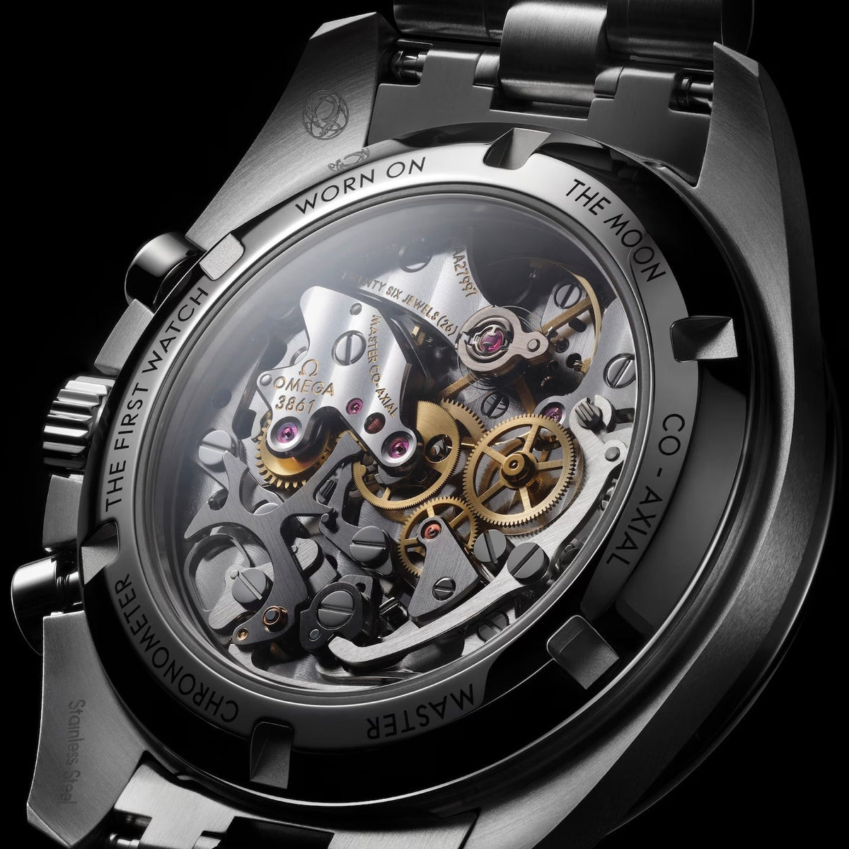Speedmaster Moonwatch Professional "Reverse Panda" 42mm - Black on Bracelet
