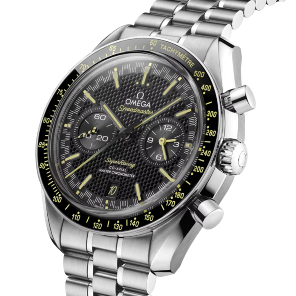 Speedmaster Super Racing 44.25mm - Black on Bracelet