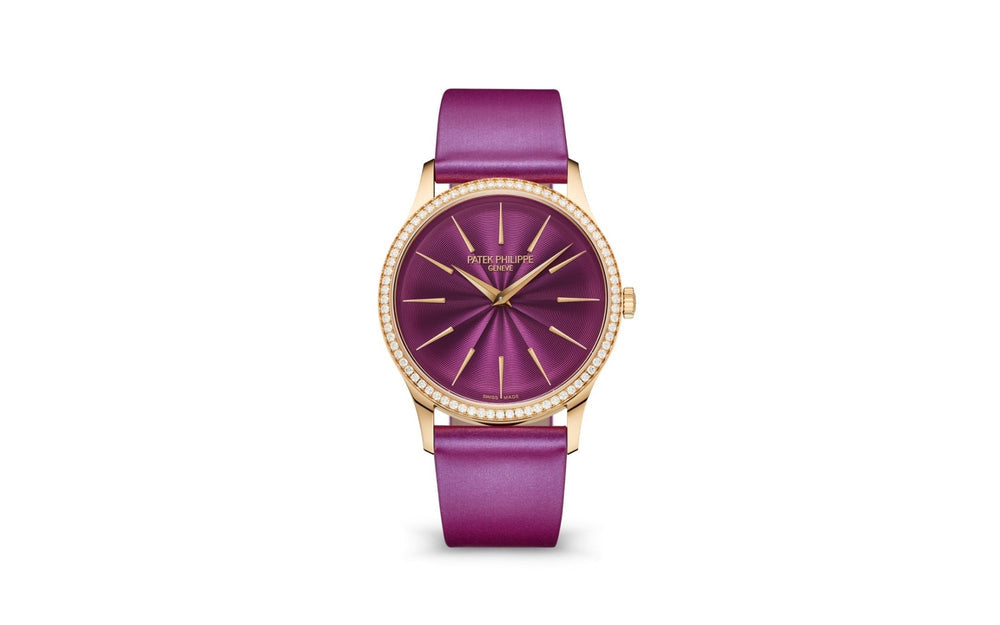 Patek Philippe Calatrava Ladies acquered Purple - Ref# 4997 - 200R-001